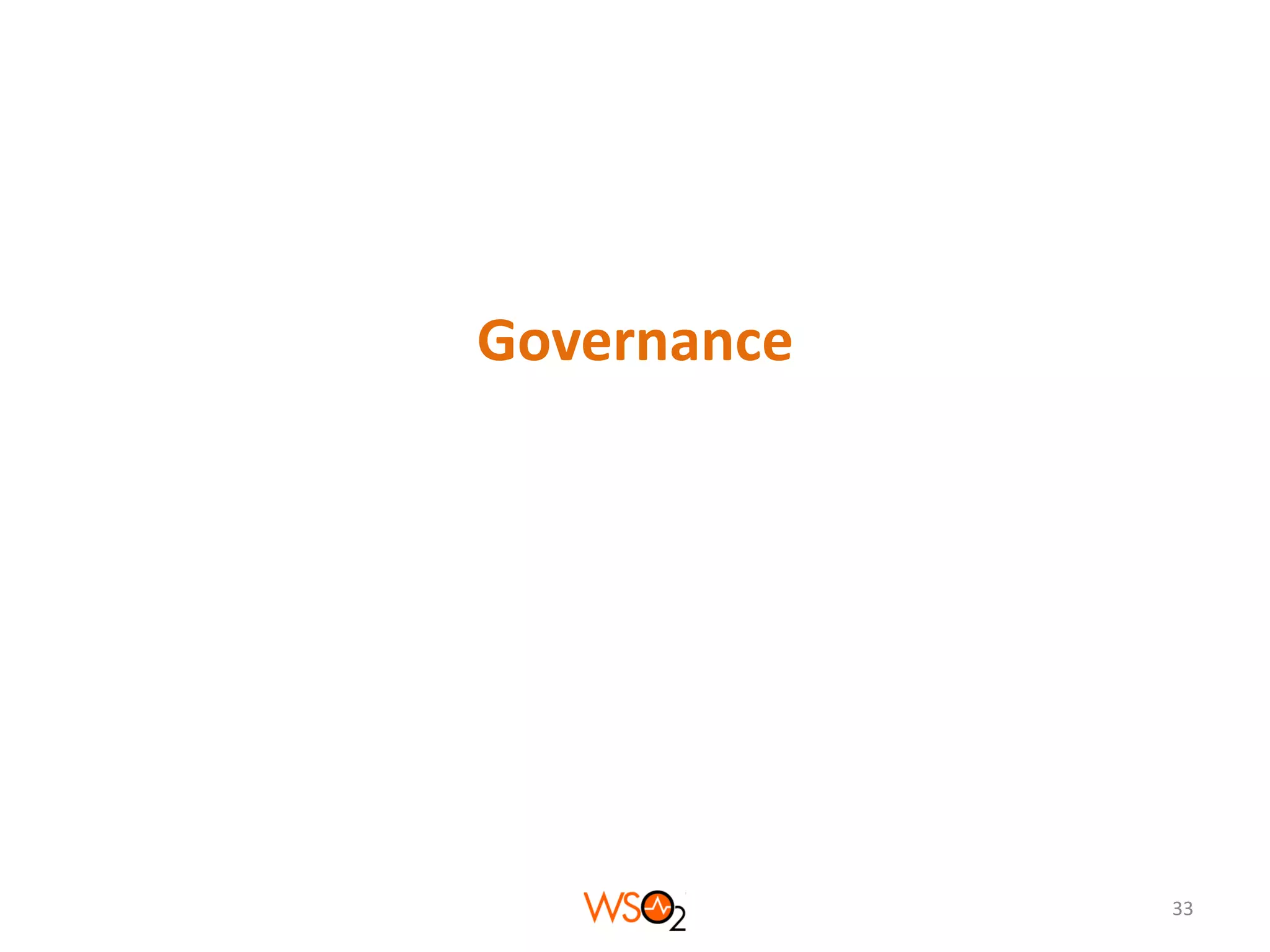 Governance

33

 