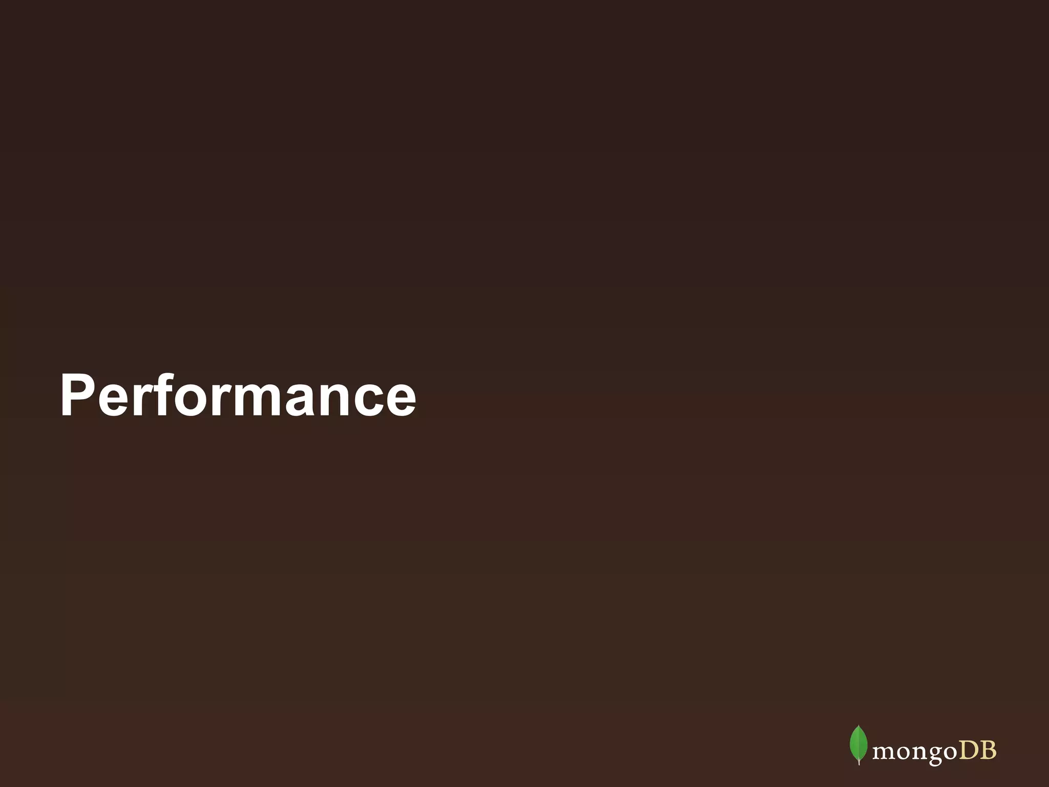 Performance

 