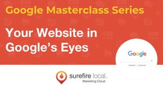 Google Masterclass Series
 
