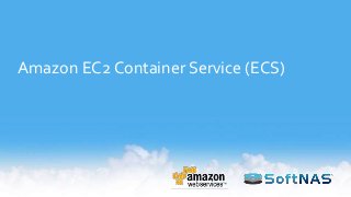 Amazon EC2 Container Service (ECS)
 