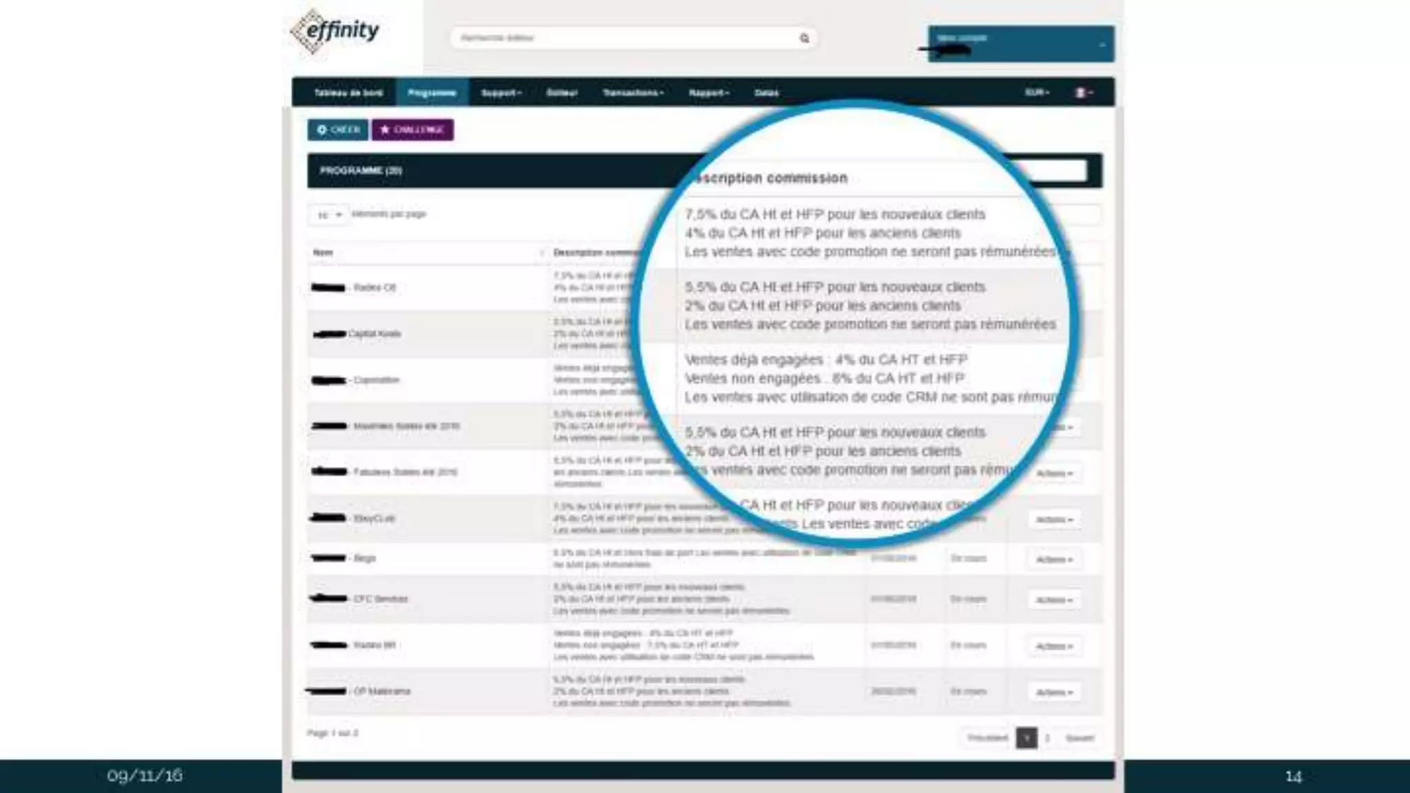 #ECP16 #EFF
STAND 2.2 C
09/11/2016 Effinity -Webinar 14
 