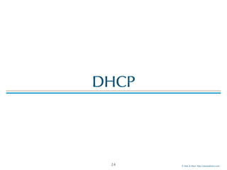 ©!Men!&!Mice!!http://menandmice.com!
DHCP
24
 