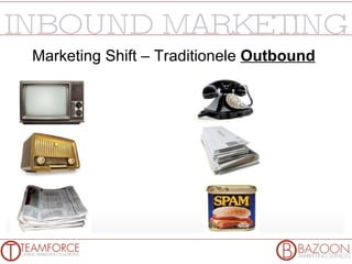 Marketing Shift – Traditionele  Outbound   