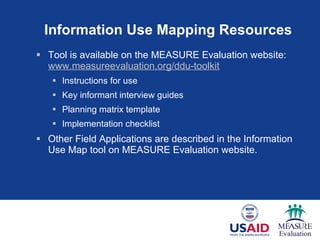 Information Use Map | PPT