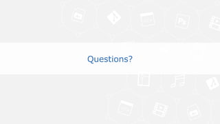 Questions?
 