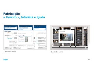 Fabricação
« How-to », tutoriais e ajuda
52
Hagercad.P tutorial
Quadro Evo tutorial
52
 