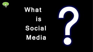 What  is  Social Media 1 