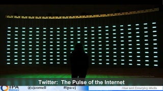 Current Listening Posts http://www.symposiumc6.com/images/bio/details/DIETZhansen_big.jpg Twitter:  The Pulse of the Inter...