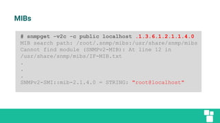 Zabbix + SNMP: Compartilhando experiências sobre SNMP | PDF