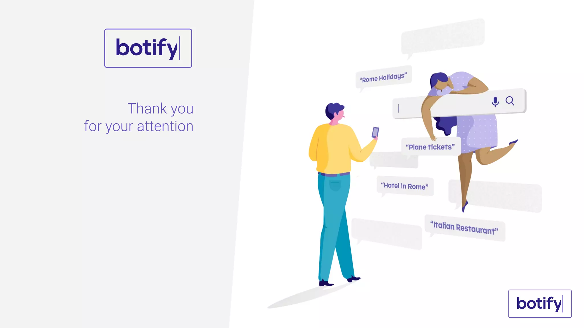Thank you
for your attention
Want to know more about
how Botify can help you
with your JS?
Come talk to us at
our booth!
 