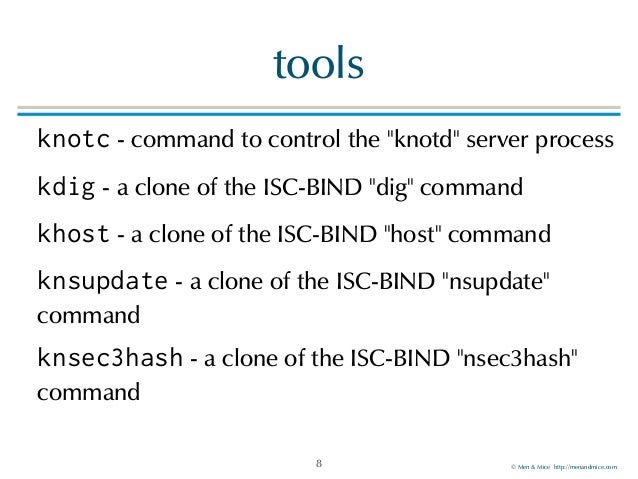 The KNOT DNS Server