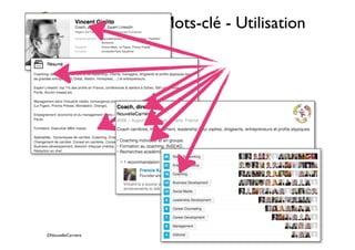 ©NouvelleCarriere
Mots-clé - Utilisation
 