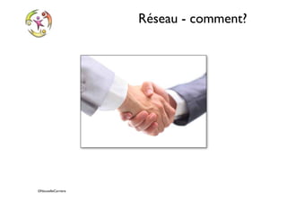 ©NouvelleCarriere
Réseau - comment?
 