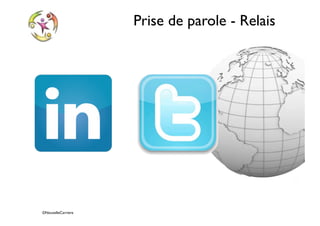 ©NouvelleCarriere
Prise de parole - Relais
 