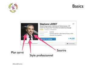 ©NouvelleCarriere
Basics
Style professionnel
Sourire
Plan serré
 