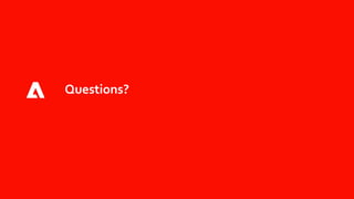 Questions?
 