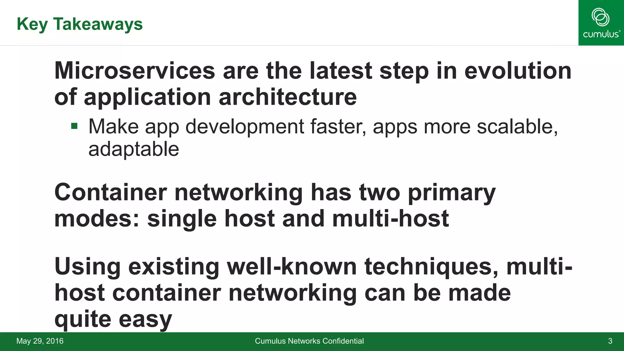 Microservices Network Architecture 101 | PPTX
