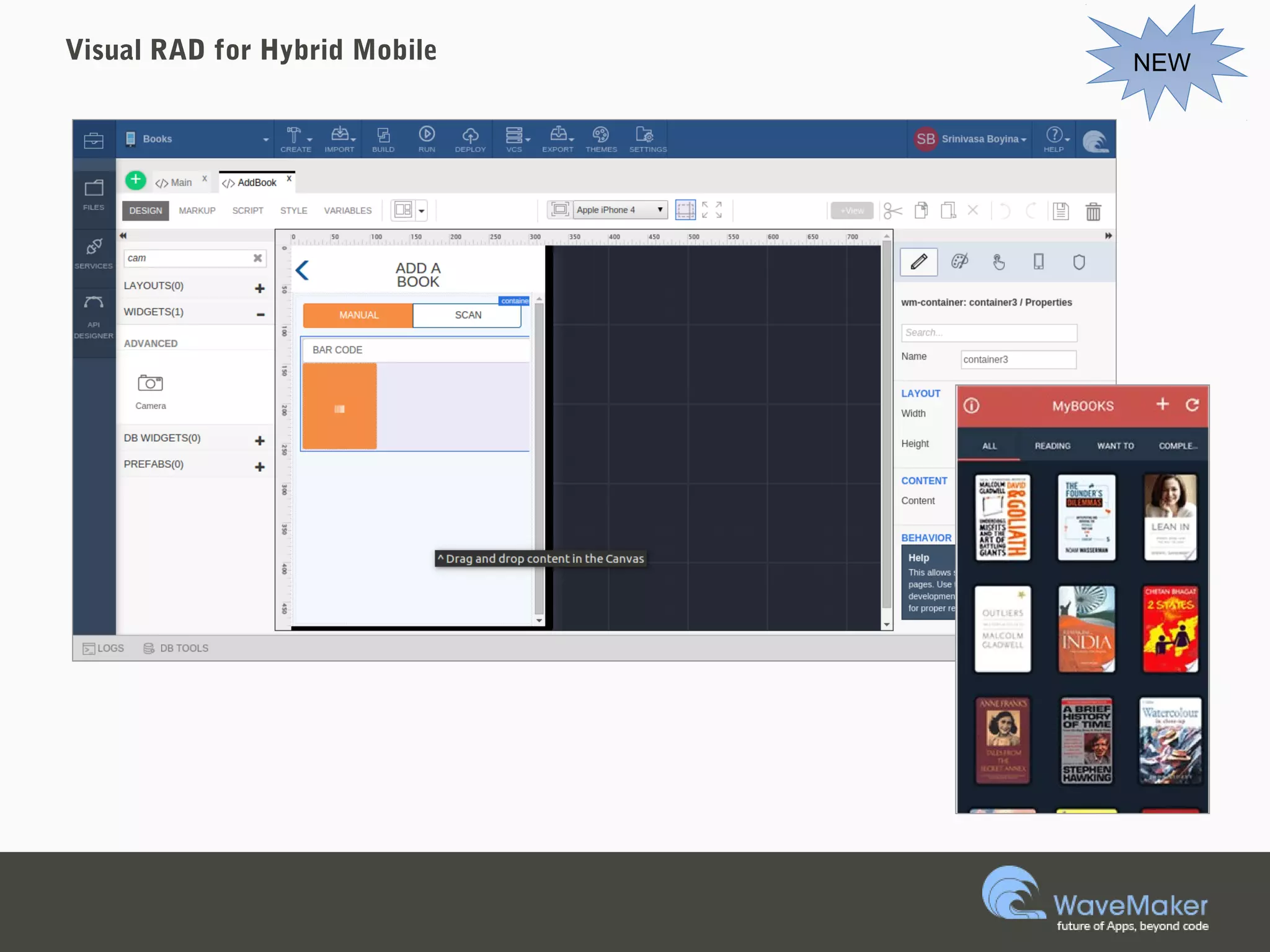 Visual RAD for Hybrid Mobile NEW
 