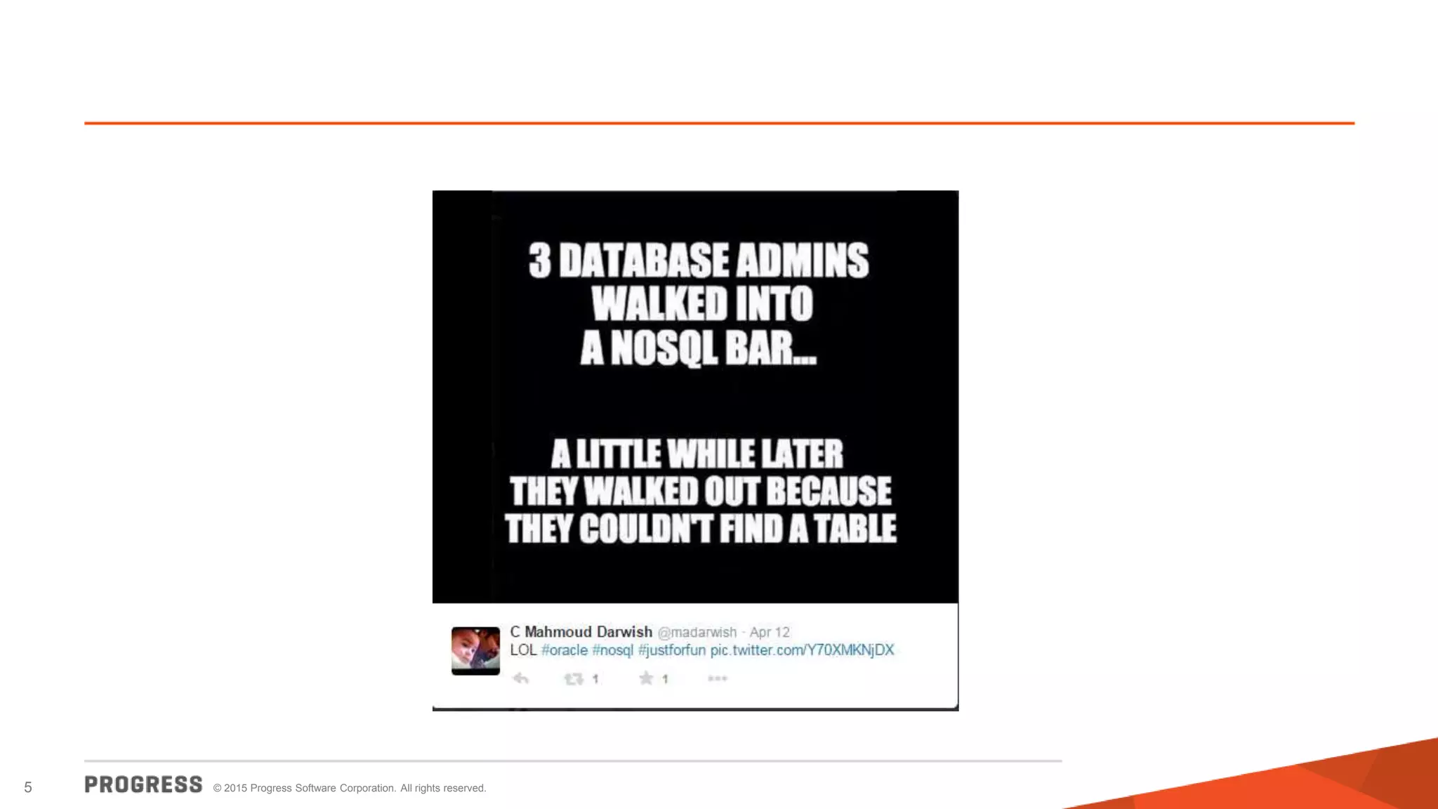 © 2015 Progress Software Corporation. All rights reserved.5
 