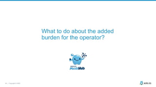 36 | Copyright © 2020
What to do about the added
burden for the operator?
 