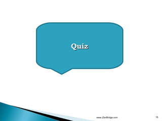 www.iZenBridge.com 16
QuizQuiz
 