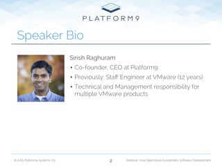 Webinar Openstack Accelerates Software Development Ppt