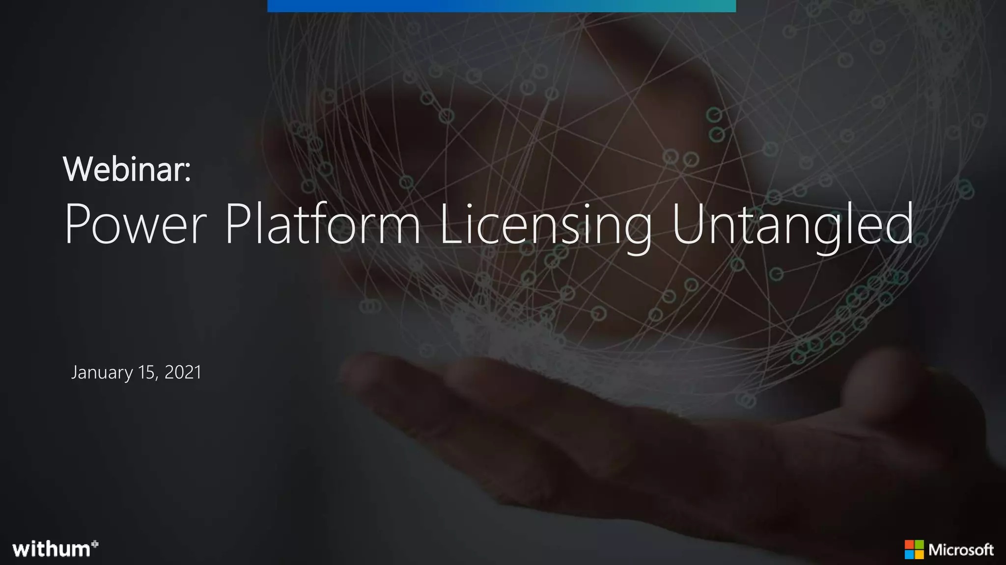 Webinar: Microsoft Power Platform Licensing Untangled