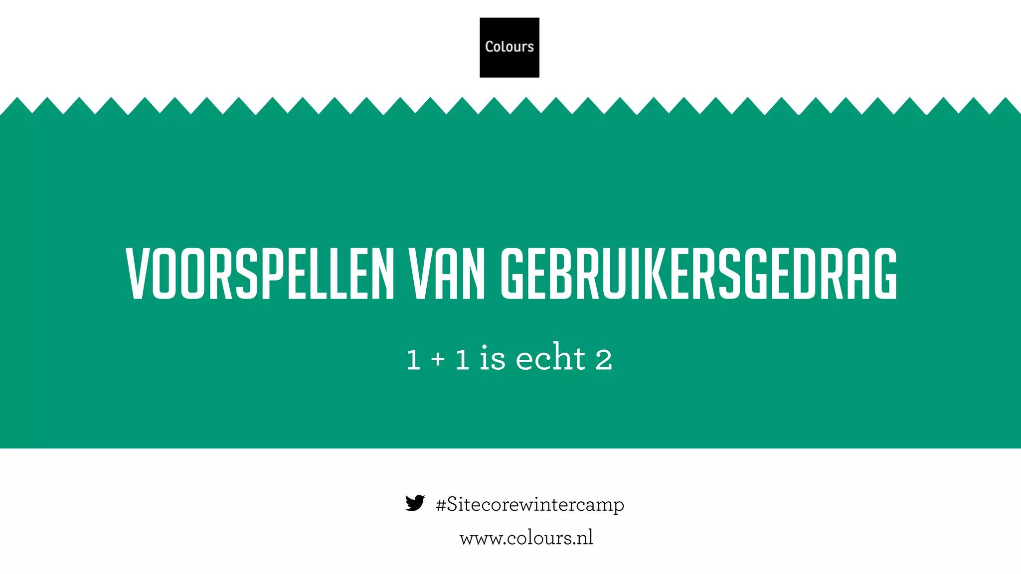 Voorspellen van gebruikersgedrag
 