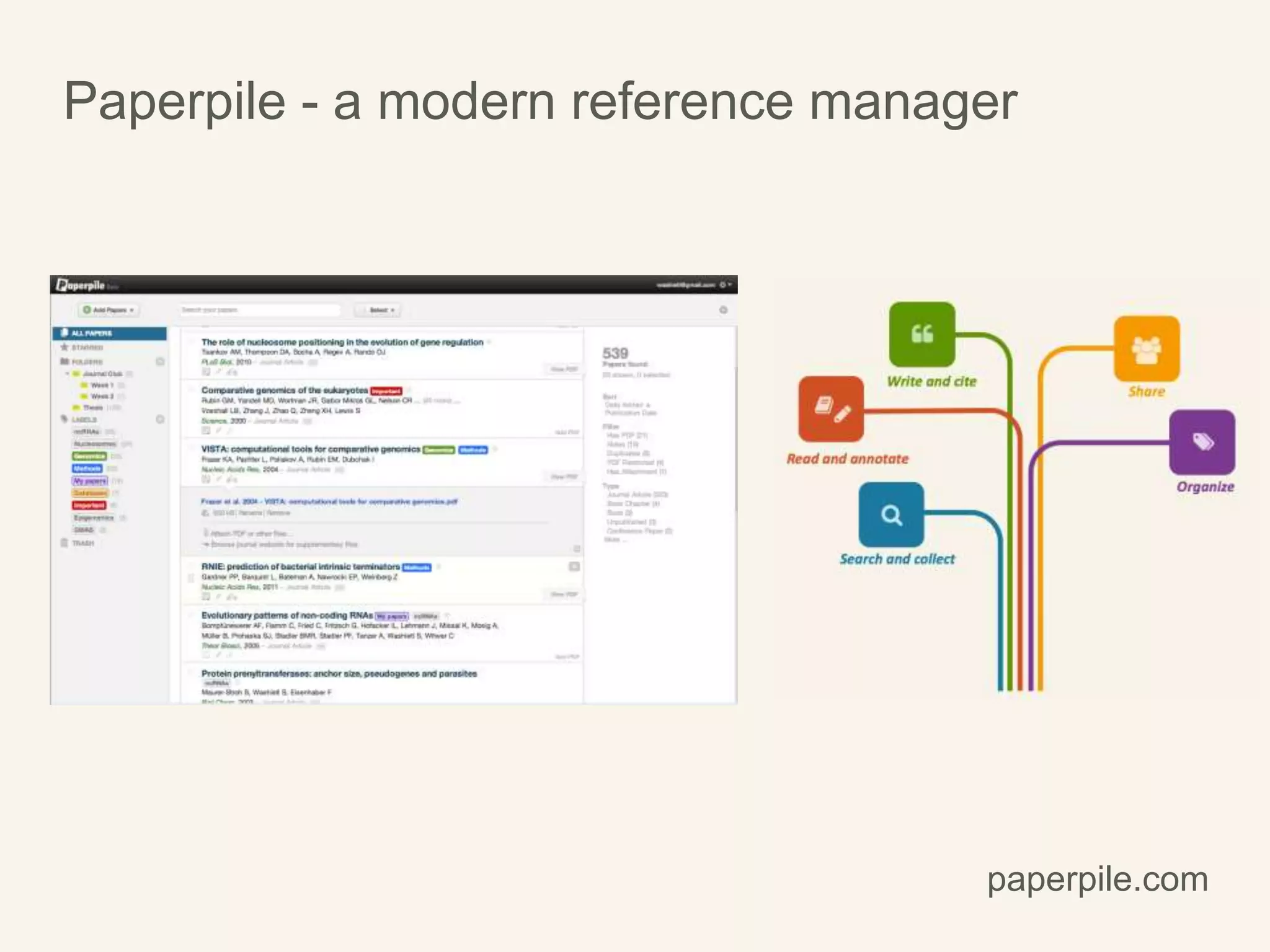 Paperpile - a modern reference manager
paperpile.com
 
