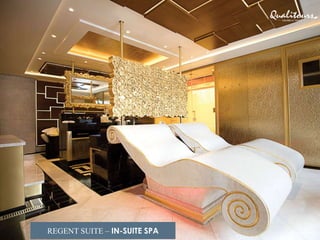 IN-SUITE SPA
REGENT SUITE – IN-SUITE SPA
 