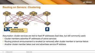 Demystifying Networking Webinar Series- Routing on the Host | PPTX