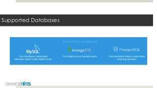 Supported Databases
 