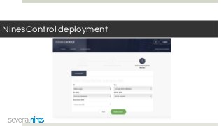 NinesControl deployment
 