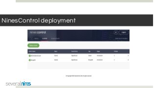 NinesControl deployment
 