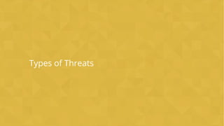 #wpewebinar
Types of Threats
 