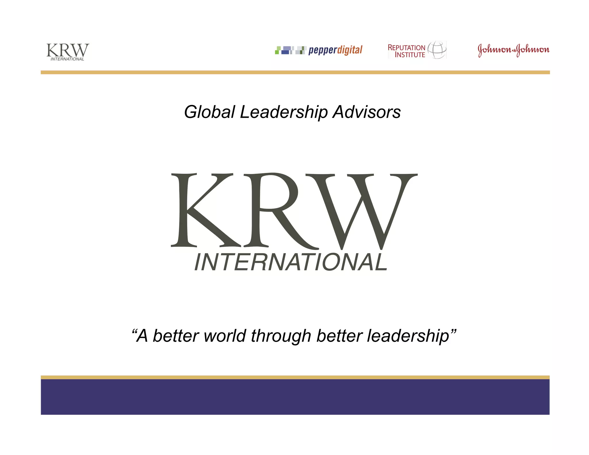 How To Become a Hero in the Midst of a Financial Meltdown