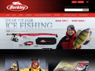 5
I led the website builds for some of the largest fishing tackle brands in the world, including Berkley Fishing, PENN Reels, Abu Garcia, and Shakespeare
Fishing.
 