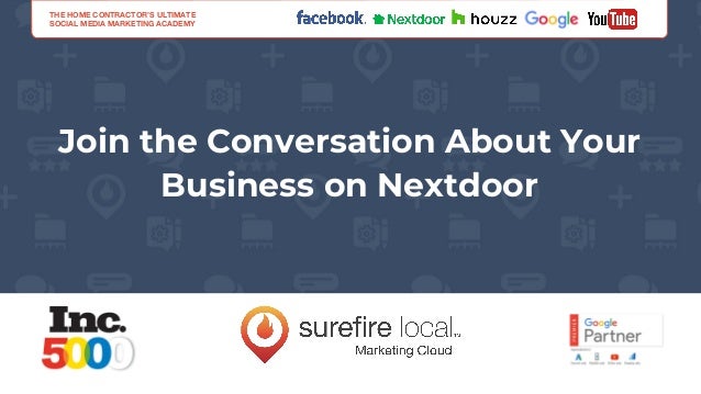Join The Conversation About Your Business On Nextdoor Home Contracto