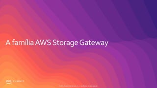 S U M M I T
© 2019, Amazon Web Services, Inc. or its affiliates. All rights reserved.
 