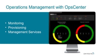Operations Management with OpsCenter
• Monitoring
• Provisioning
• Management Services
 