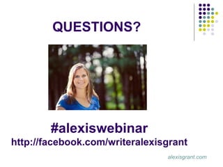 Webinar: The Magic of Guest Blogging (Alexis Grant)