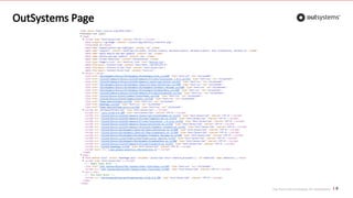 Top front-end techniques for OutSystems
OutSystems Page
8
 