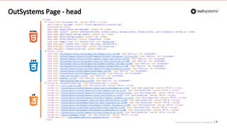 Top front-end techniques for OutSystems
OutSystems Page - head
9
 