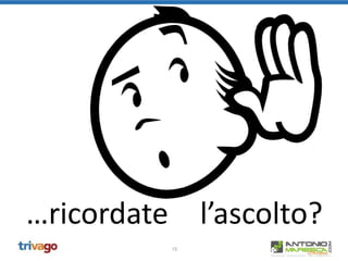 15
l’ascolto?…ricordate  
 