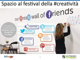 36
Spazio al fes9val della #crea9vità
 