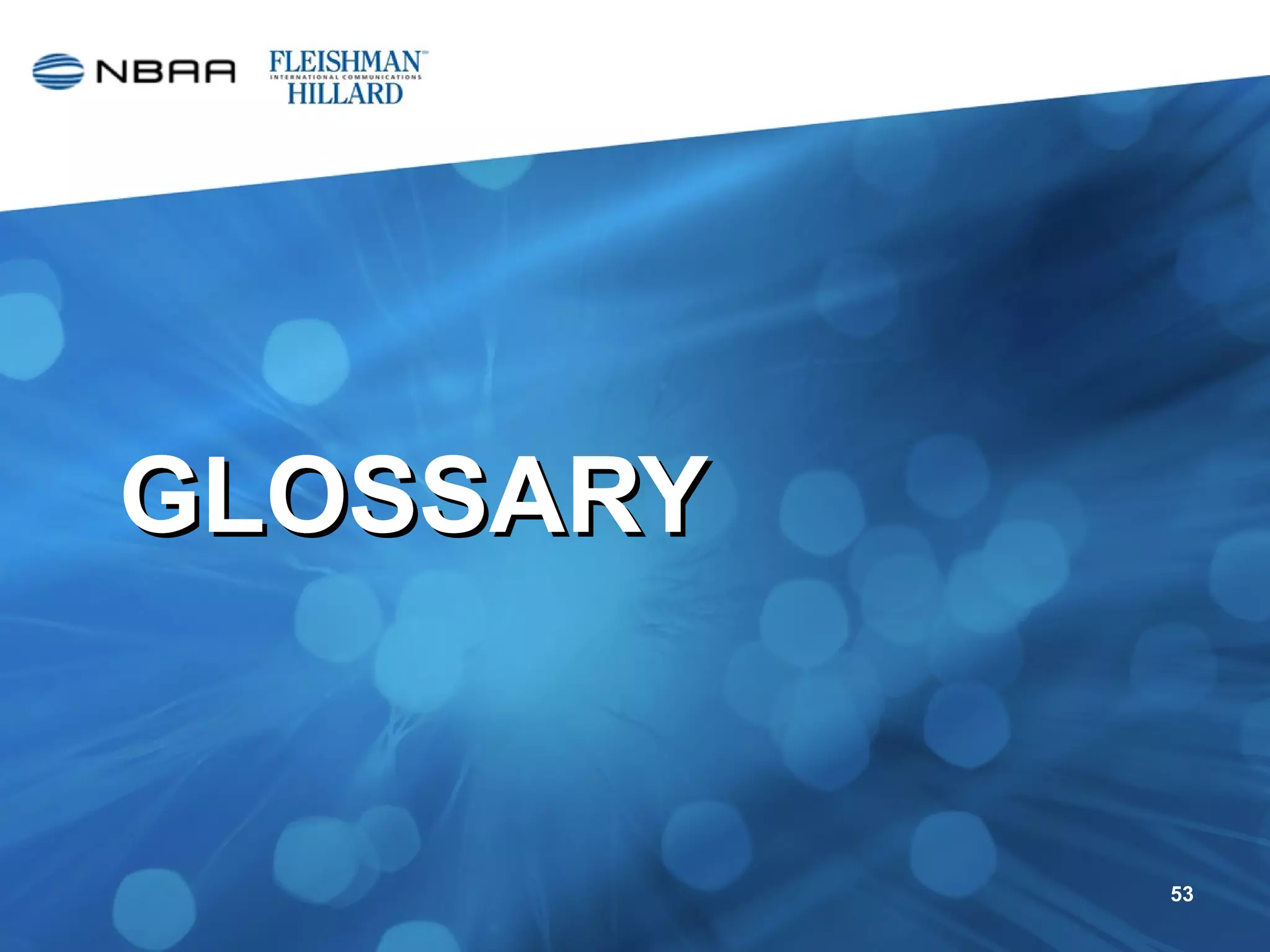 GLOSSARY 