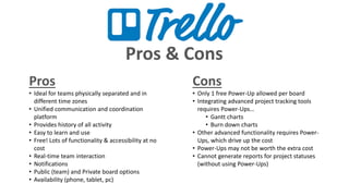 Using Trello to Manage Projects