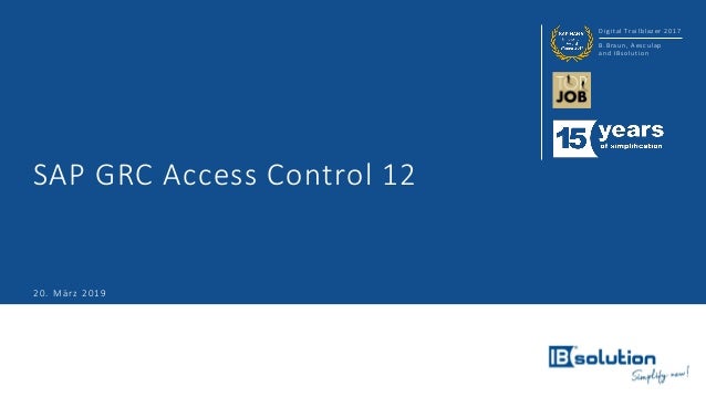 warum sap grc access control 12 0 sap grc