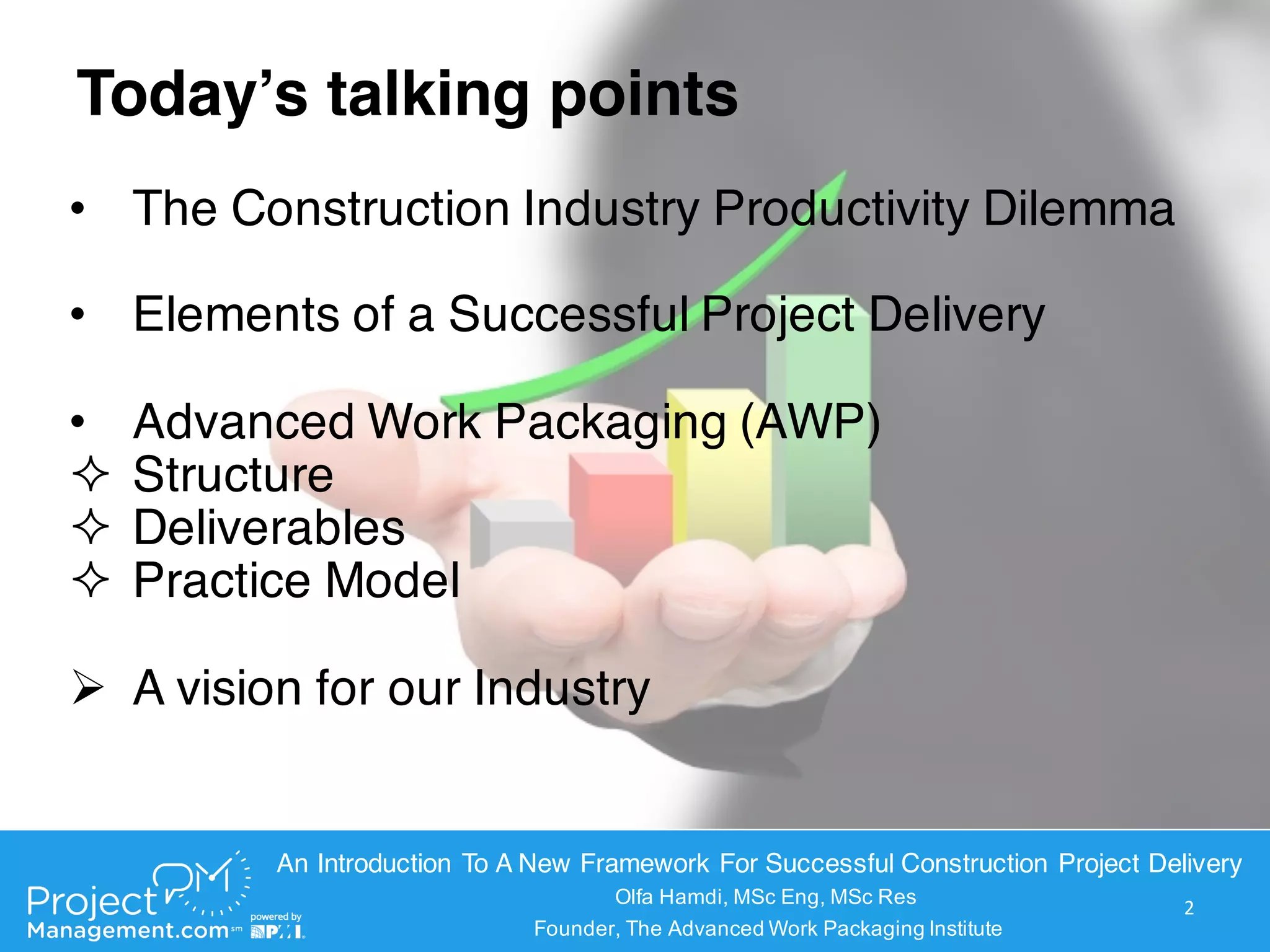 Advanced Work Packaging (AWP): An Illustration of the Mortar Concept(c ...