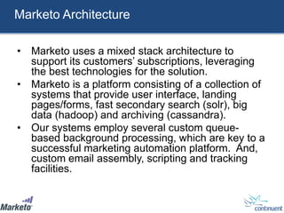 Marketing Automation at Scale: How Marketo Solved Key Data Management ...